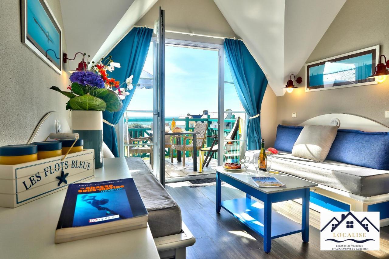 Localise Au Guilvinec: Seaside Retreat with Pool and Garden Views Apartment Exterior photo