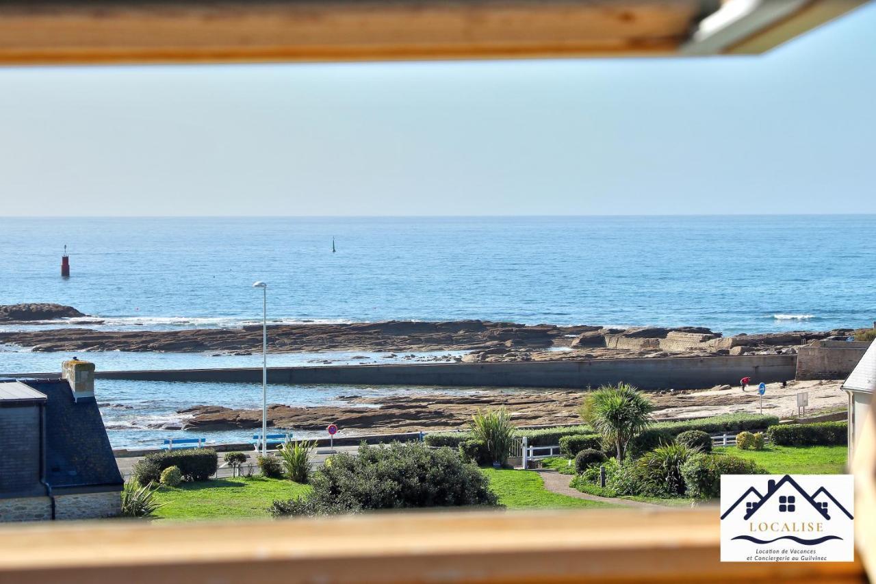Localise Au Guilvinec: Seaside Retreat with Pool and Garden Views Apartment Exterior photo