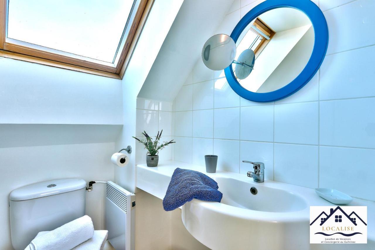 Localise Au Guilvinec: Seaside Retreat with Pool and Garden Views Apartment Exterior photo