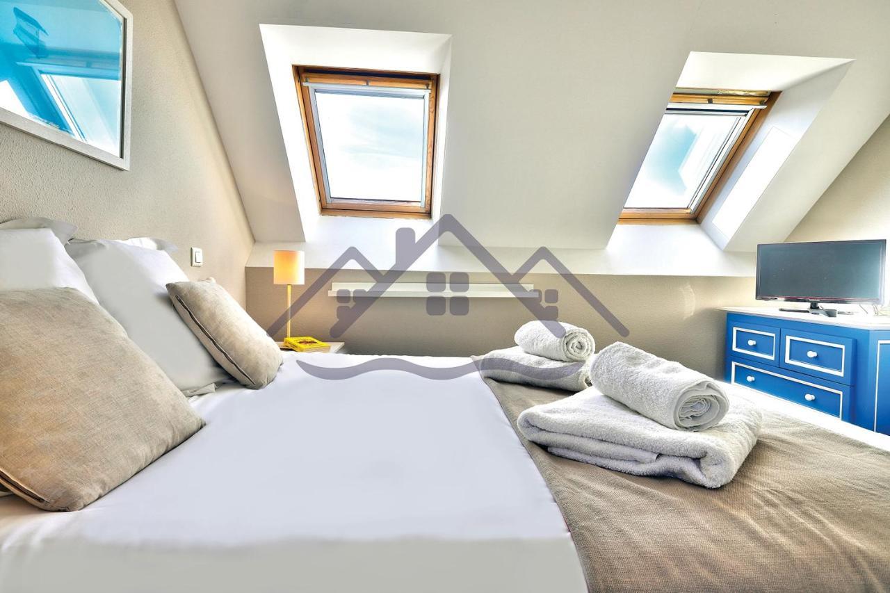 Localise Au Guilvinec: Seaside Retreat with Pool and Garden Views Apartment Exterior photo